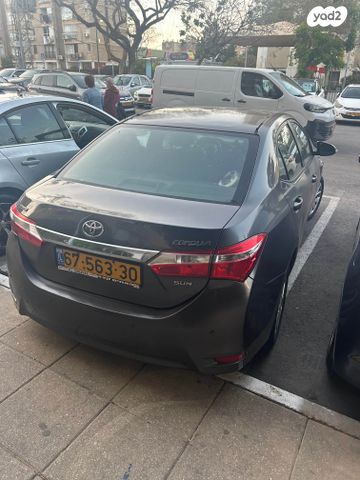 מודעת רכב טויוטה קורולה