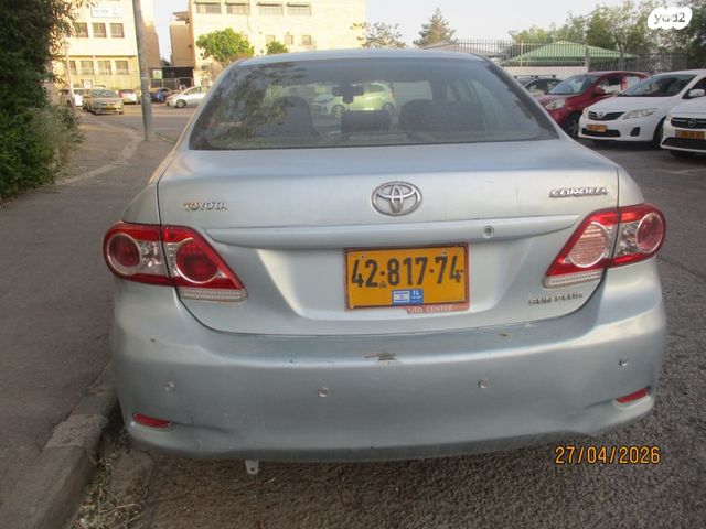 מודעת רכב טויוטה קורולה