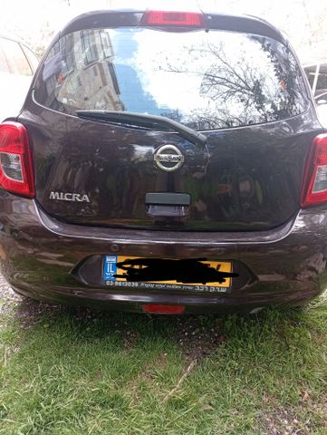 מודעת רכב ניסאן מיקרה