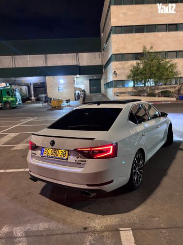 מודעת רכב סקודה סופרב