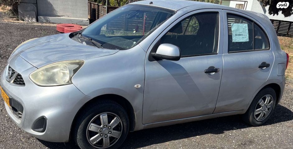 מודעת רכב ניסאן מיקרה