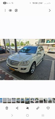 מודעת רכב מרצדס-בנץ ML