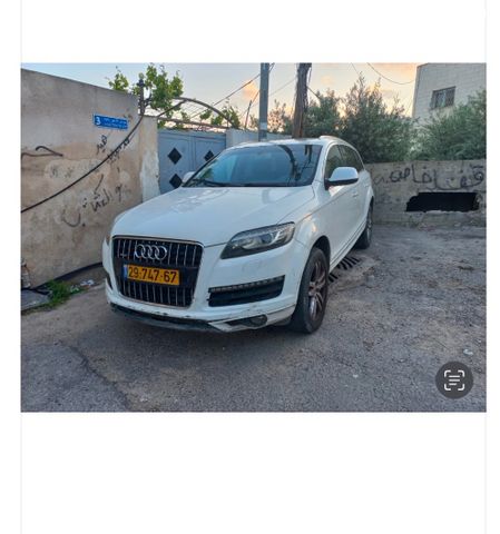 מודעת רכב אאודי Q7