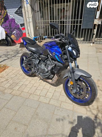 מודעת רכב ימאהה MT-07 TRACER