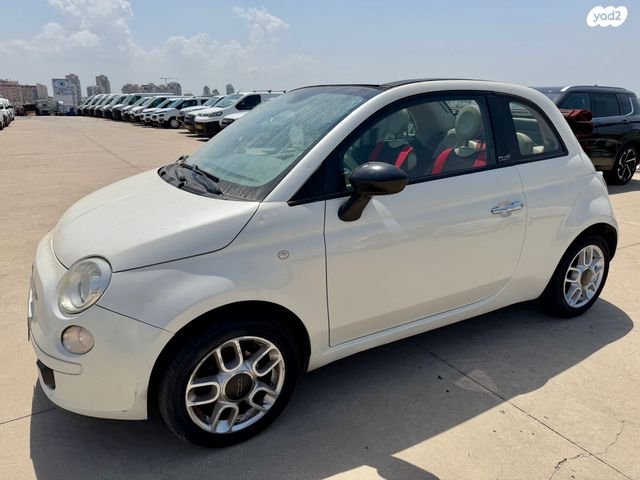 מודעת רכב פיאט 500