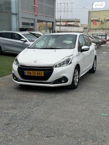 מודעת רכב פיג'ו 208