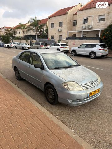 מודעת רכב טויוטה קורולה