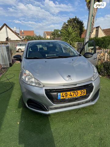 מודעת רכב פיג'ו 208