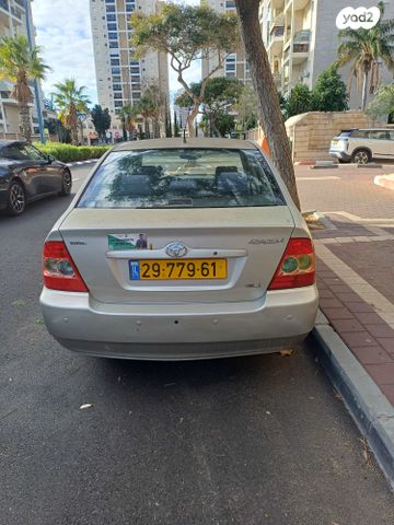 מודעת רכב טויוטה קורולה