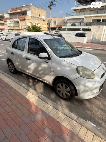 מודעת רכב ניסאן מיקרה