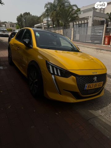 מודעת רכב פיג'ו 208