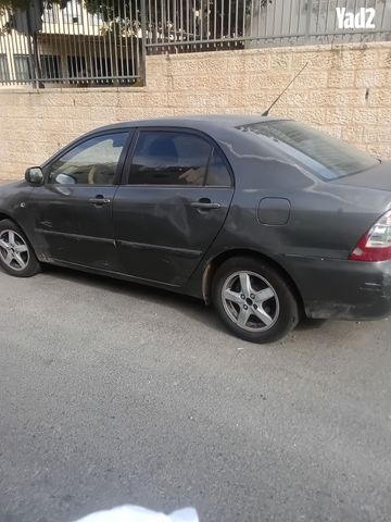 מודעת רכב טויוטה קורולה