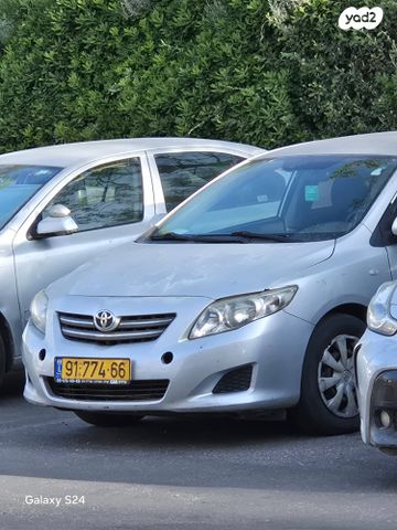 מודעת רכב טויוטה קורולה