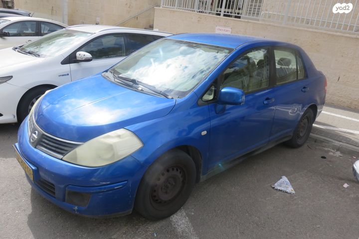 מודעת רכב ניסאן טידה
