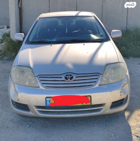 מודעת רכב טויוטה קורולה