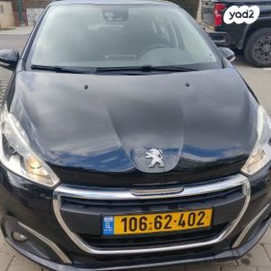 מודעת רכב פיג'ו 208