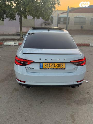 מודעת רכב סקודה סופרב