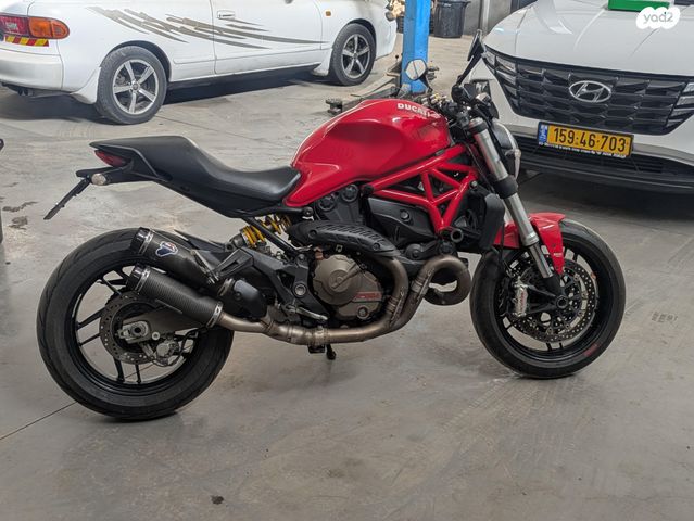 מודעת רכב דוקאטי מונסטר 821