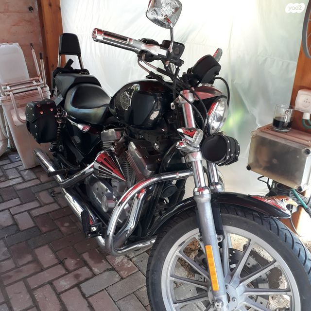 מודעת רכב הרלי דיווידסון ספורטסטר 883C