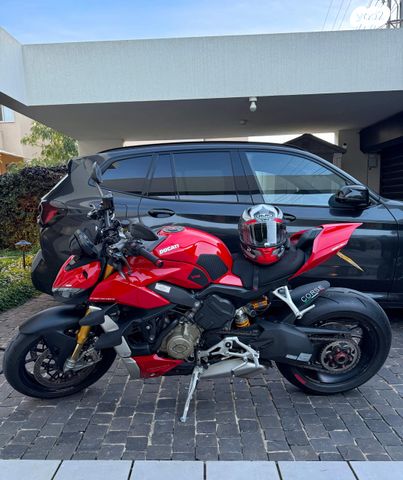 מודעת רכב דוקאטי סטריטפייטר V4s