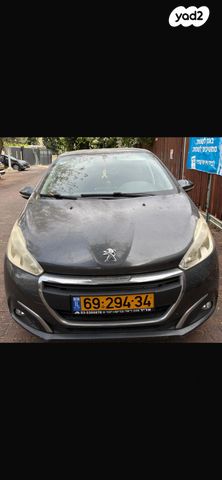 מודעת רכב פיג'ו 208