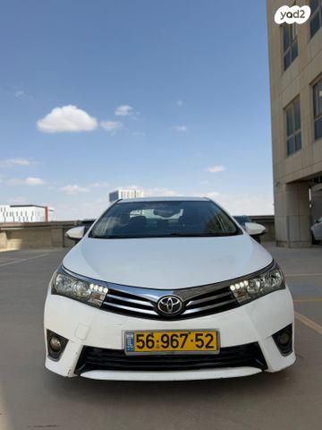 מודעת רכב טויוטה קורולה