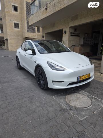 מודעת רכב טסלה מודל Y