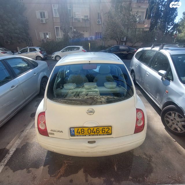מודעת רכב ניסאן מיקרה