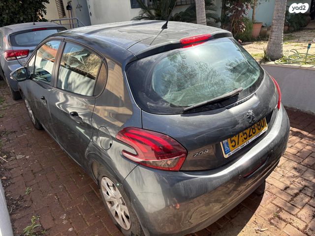 מודעת רכב פיג'ו 208
