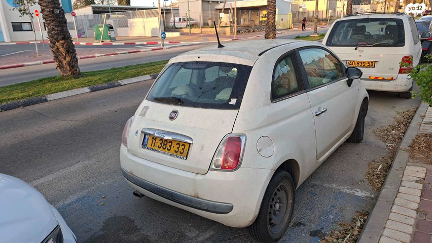 מודעת רכב פיאט 500