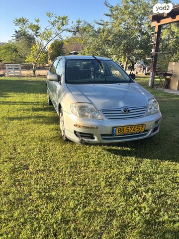 מודעת רכב טויוטה קורולה