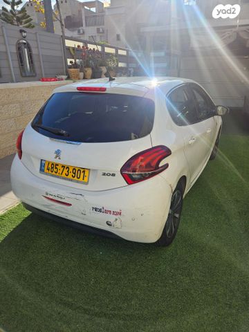 מודעת רכב פיג'ו 208