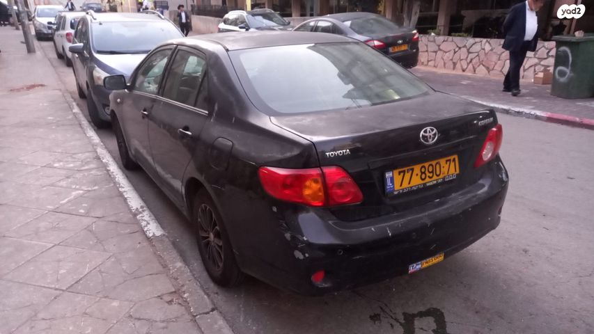 מודעת רכב טויוטה קורולה