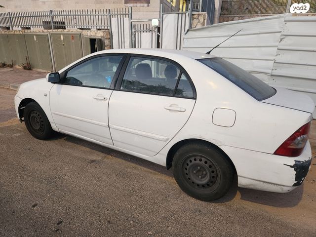מודעת רכב טויוטה קורולה