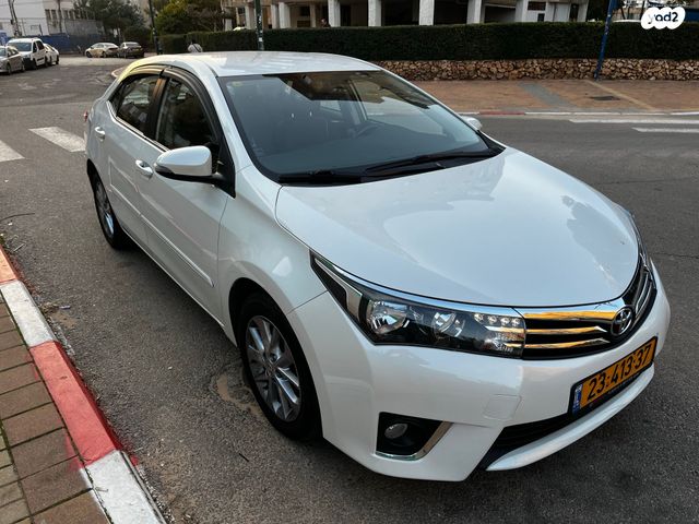 מודעת רכב טויוטה קורולה