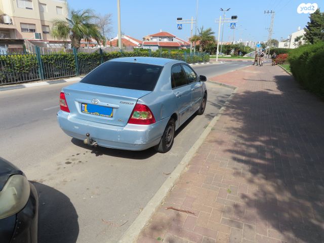 מודעת רכב טויוטה קורולה