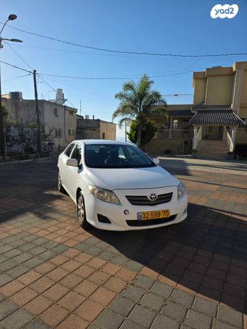 מודעת רכב טויוטה קורולה
