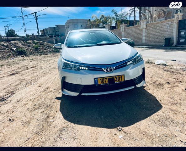 מודעת רכב טויוטה קורולה