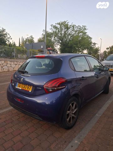 מודעת רכב פיג'ו 208