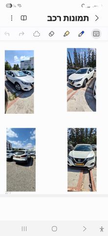 מודעת רכב ניסאן קשקאי