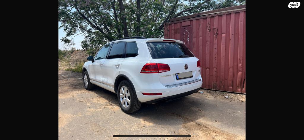 מודעת רכב פולקסווגן טוארג