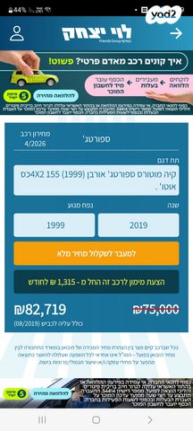 מודעת רכב קיה ספורטז'