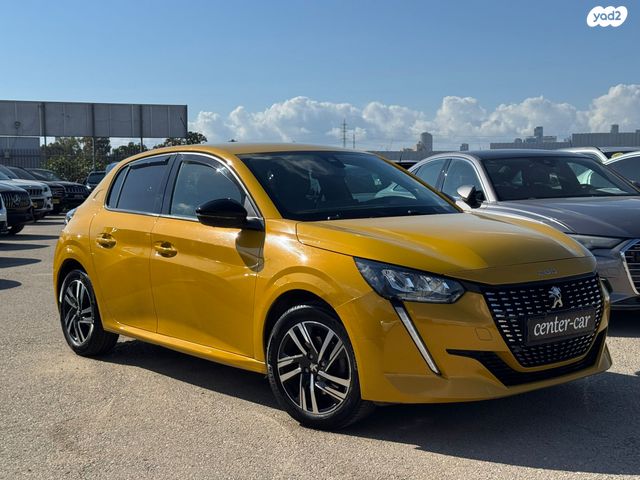 מודעת רכב פיג'ו 208