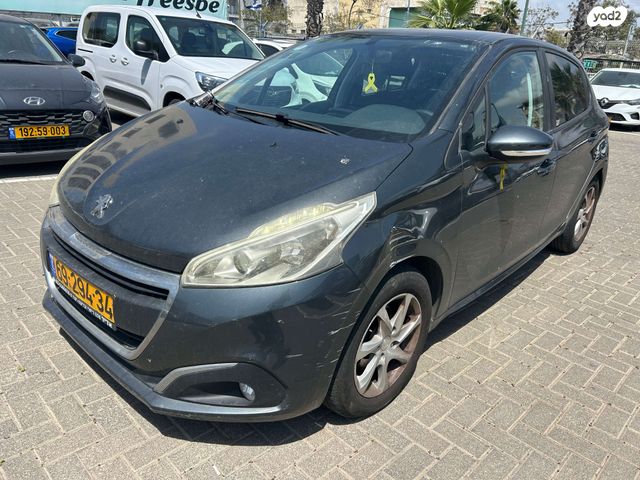 מודעת רכב פיג'ו 208