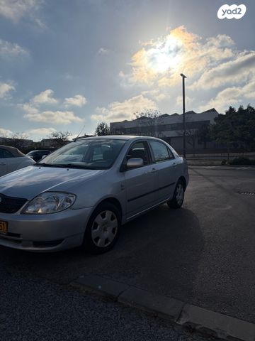 מודעת רכב טויוטה קורולה