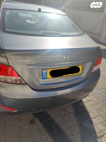 מודעת רכב יונדאי אקסנט i25