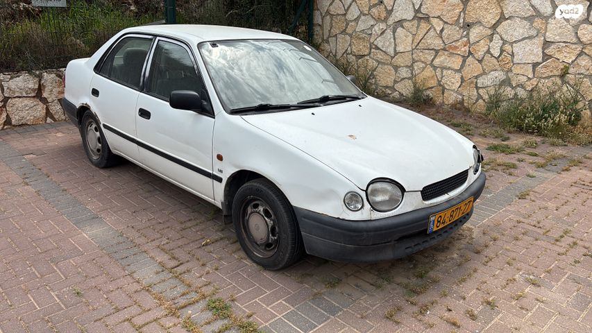 מודעת רכב טויוטה קורולה