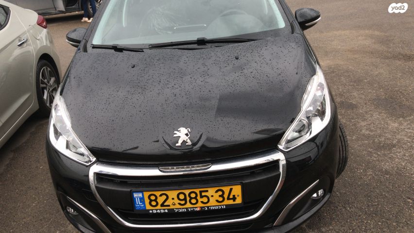 מודעת רכב פיג'ו 208