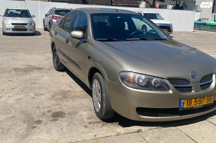 מודעת רכב ניסאן אלמרה