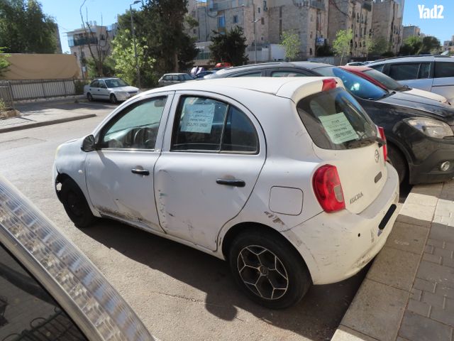 מודעת רכב ניסאן מיקרה